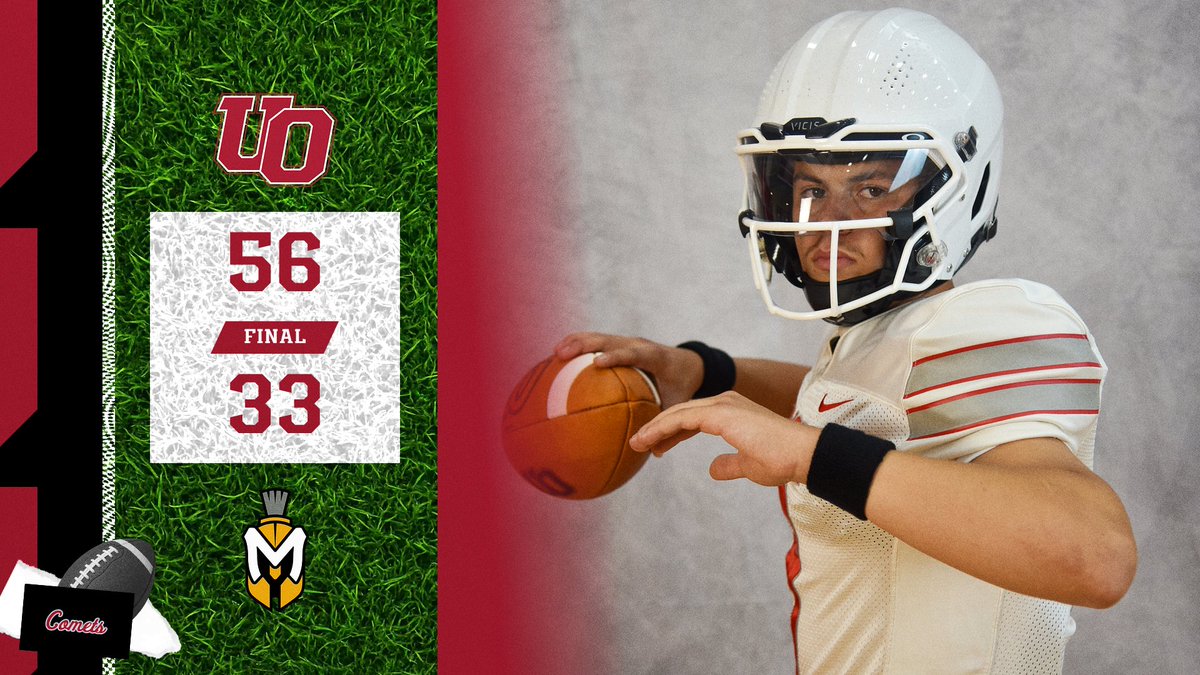 OlivetAthletics's tweet photo. Daniel Avila threw for 6 touchdowns and the defense forced 3 turnovers in the first half, as The @UOlivetFOOTBALL team defeated Manchester, 46-33. Carther Leatherwood caught 3 touchdown passes.

READ -- https://t.co/h7enHRxeke

#GoCOMETS | #UONation | #d3fb https://t.co/jhvrPxZ0z3