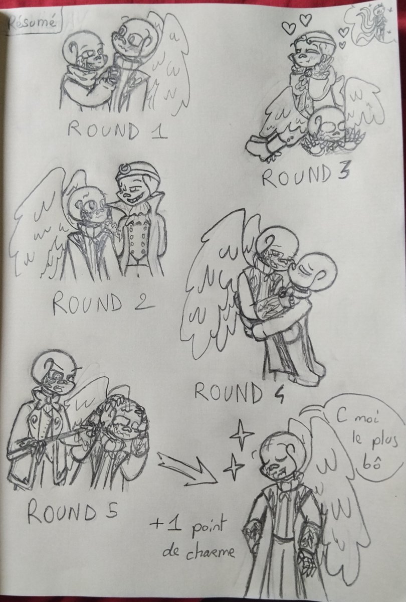laboiteachipies's tweet photo. After this week of intense competition, voilà the results of Sexy Sans Culottes ! 👀

Nightmare is the most "charmant" of the Sans culottes ! (Baguette and Ink are the big losers 😔)

#SexySansCulottes2026 #LesSansCulottes #utmv https://t.co/cIfelNdSjb