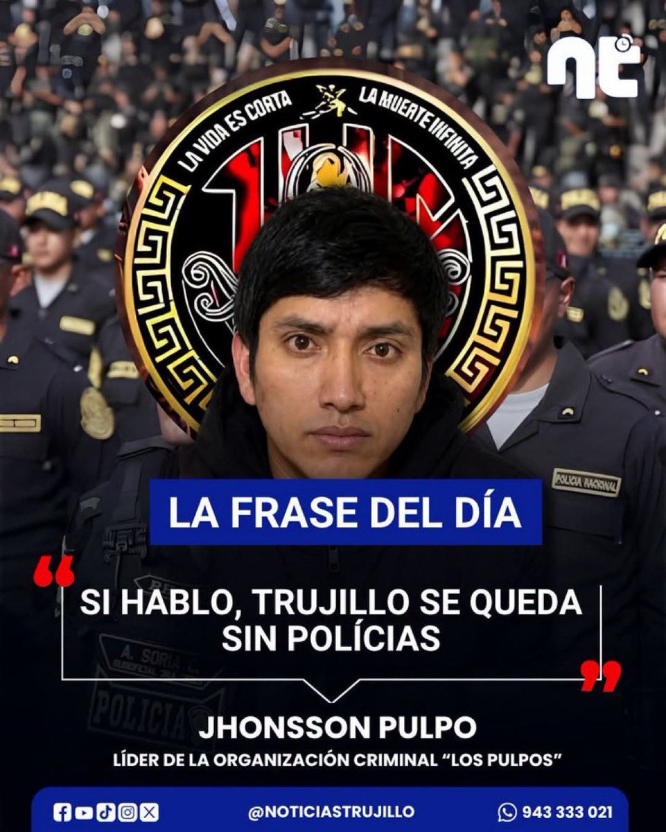 verdadaldesnud's tweet photo. @PoliciaPeru estaría podrida, estos son los que lucharán contra el crimen? https://t.co/0ZDYfitZZU
