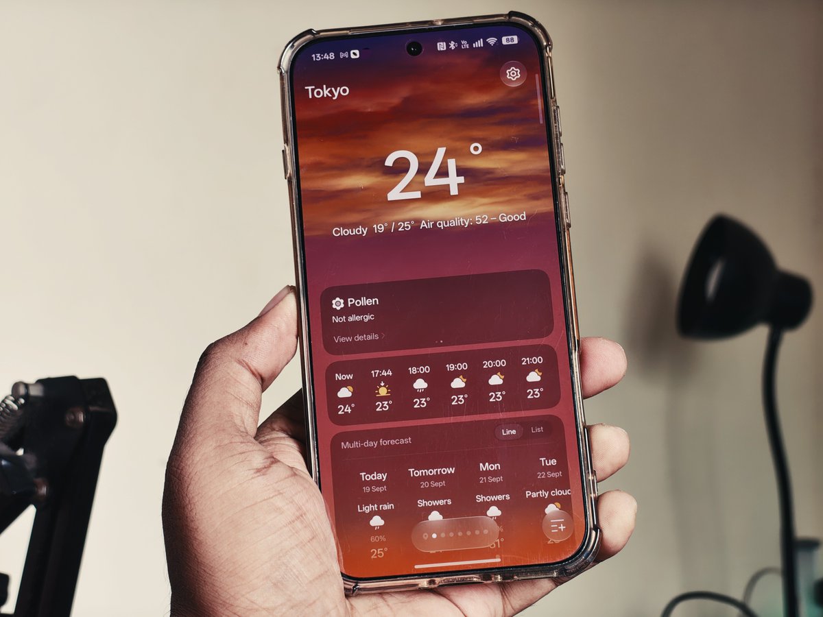 a_fresh_shinobi's tweet photo. The Weather App on ColorOS 17 looks so good 😍 https://t.co/9ygrTd9uda