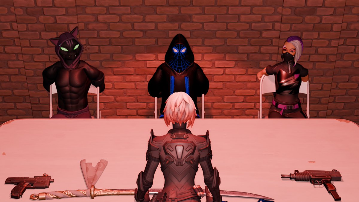 RadMichael2026's tweet photo. Rad Michael, Nyanja, Catalyst tried to break in IO base to gather intel about Geno and they got captured by Hush💀 https://t.co/fAYGjWbPZK