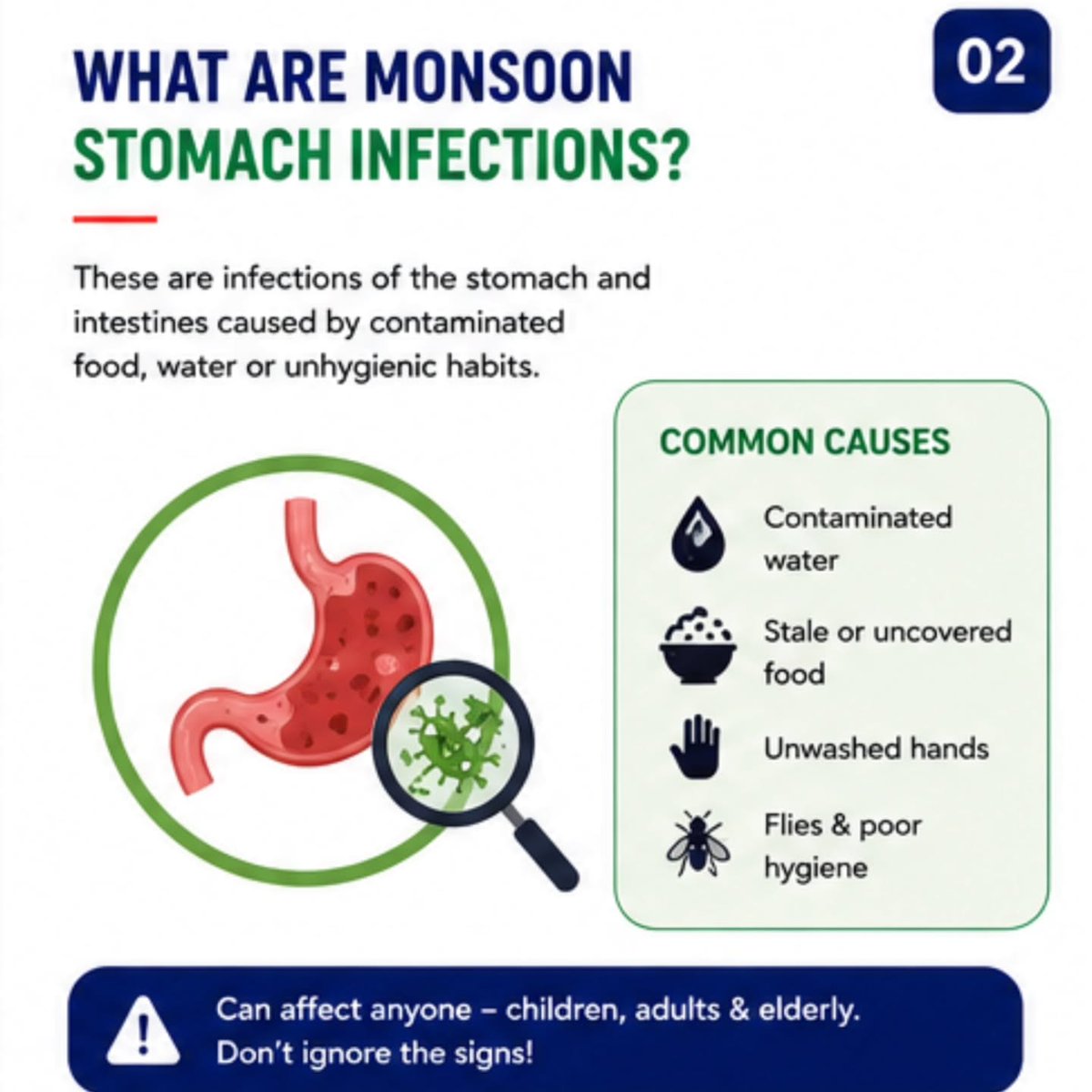 KyleHaakin22o's tweet photo. Diarrhea, vomiting, and stomach cramps aren’t always “just something you ate. ” During monsoon season, contaminated food and water raise the risk of stomach infections. Seek care for persistent symptoms, fever, blood in stools, or dehydration. Call https://t.co/q6gFQFCw2D