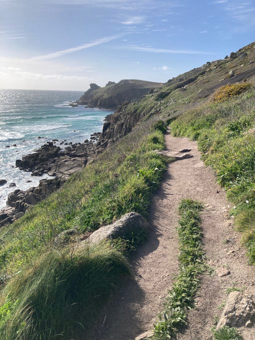 ConceptualAdolf's tweet photo. 18 yrs ago, I was violently assaulted &amp; raped while walking alone. Every year on the anniversary of that day, I go on a solo hike to remind myself that there is still beauty in this world &amp; I can enjoy it. This yr, I pushed myself &amp; did a few days of the Southwest Coast Path… https://t.co/BENKV0tTsQ