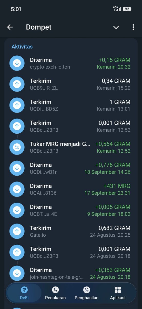 EmperorSaturns's tweet photo. @MRG_Miner My withdrawal status is successful but it didn't go into my wallet. https://t.co/7rdww2yLGL