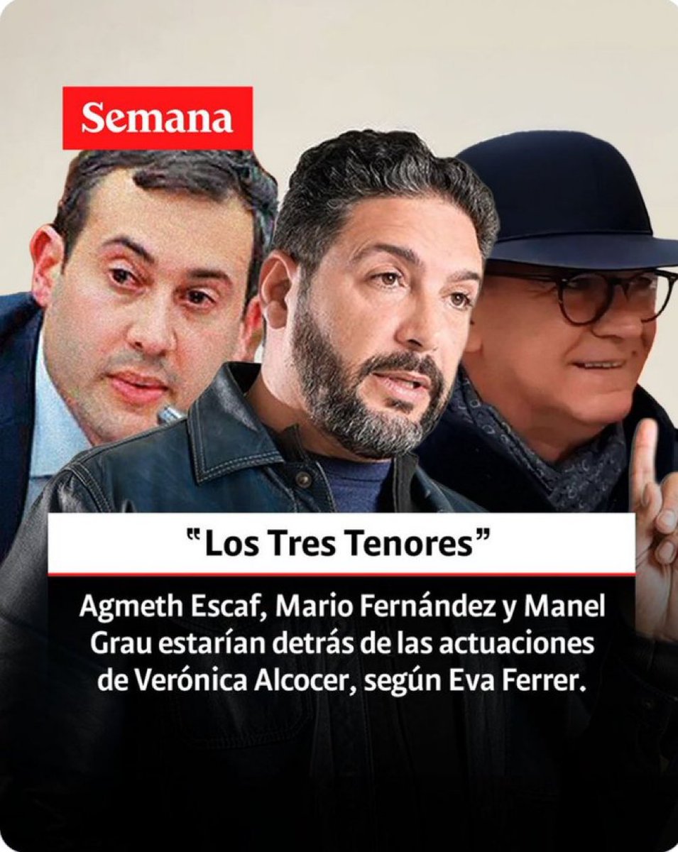 FUCHO02's tweet photo. Los tres tenores https://t.co/poArwbkvbO