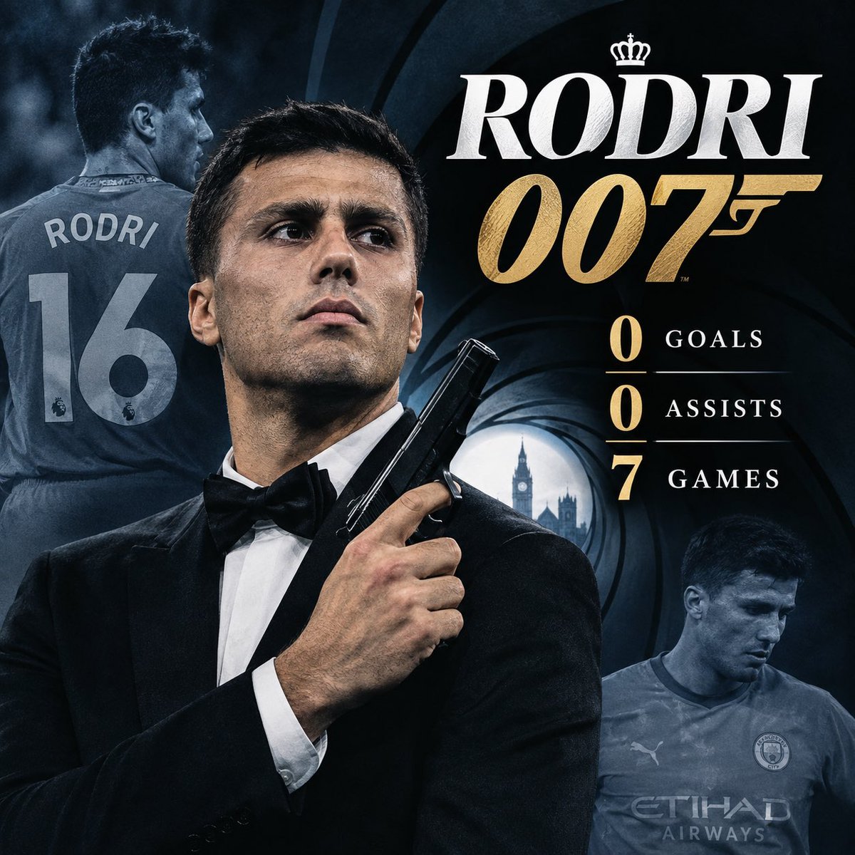RMA_Bek's tweet photo. Meet our new 007 - Rodri! https://t.co/8yfJueWumz