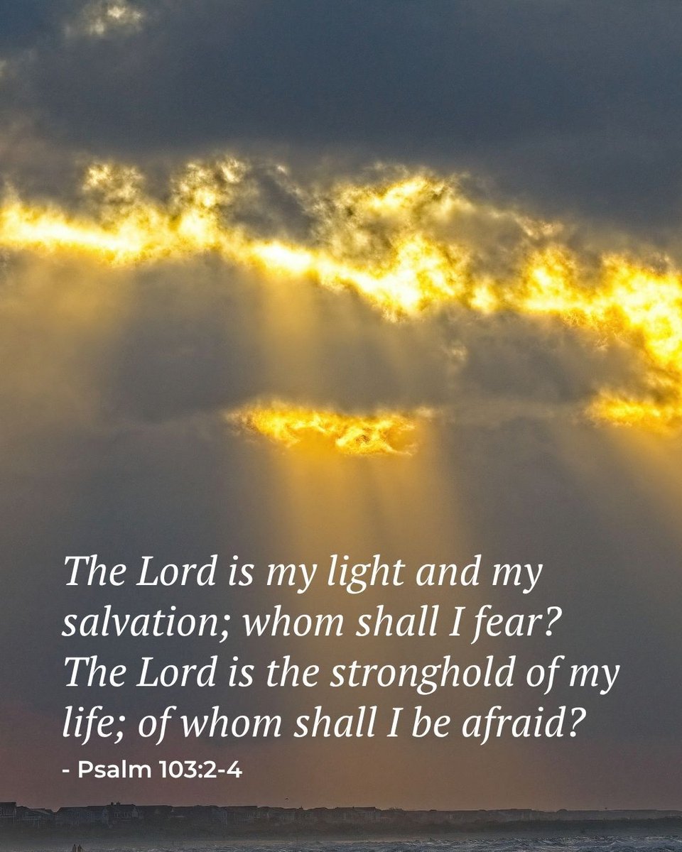 LCMSFoundation's tweet photo. We don’t need to live in fear any longer. Jesus is our strong protector. His light is stronger than the darkness!

#LCMSFoundation #LCMS #ScriptureSaturday #SundayReadings https://t.co/qOrI4LhRG3