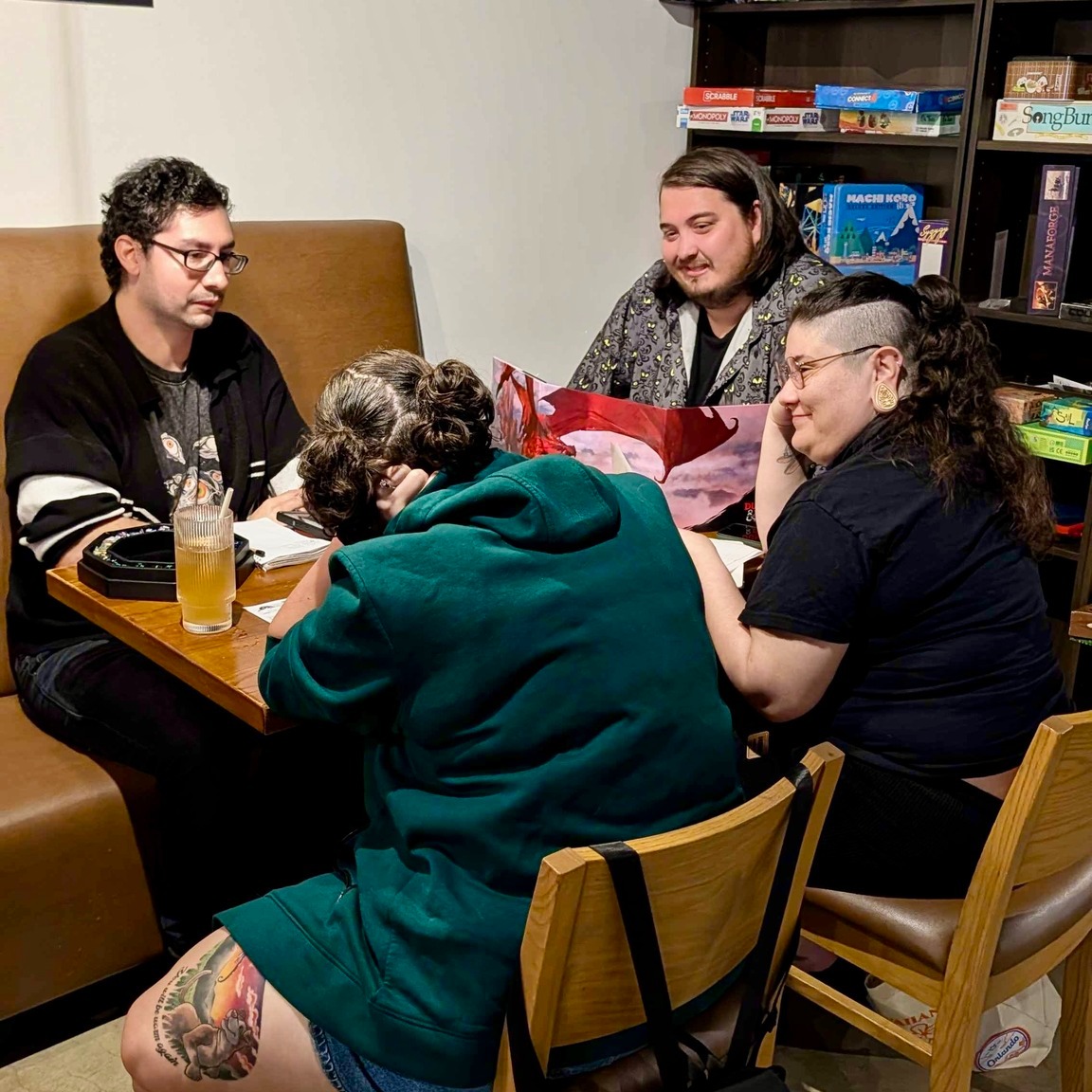 HoracePerl1rtz's tweet photo. Thank you to everyone who joined this month’s Drop-In D&amp;D! Huge thanks to our amazing GMs for creating fantastic adventures and to every player who made the evening so much fun. We can’t wait to gather again next month! May your rolls be high! https://t.co/zaPOMUHOtK