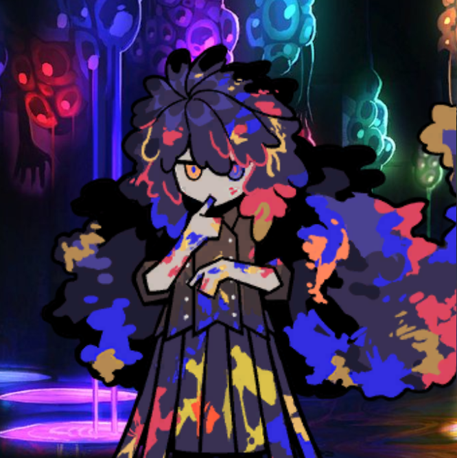 palette0fcolors's tweet photo. Neverminnd im back to normal the paint wore off https://t.co/mFmvdfQ22O