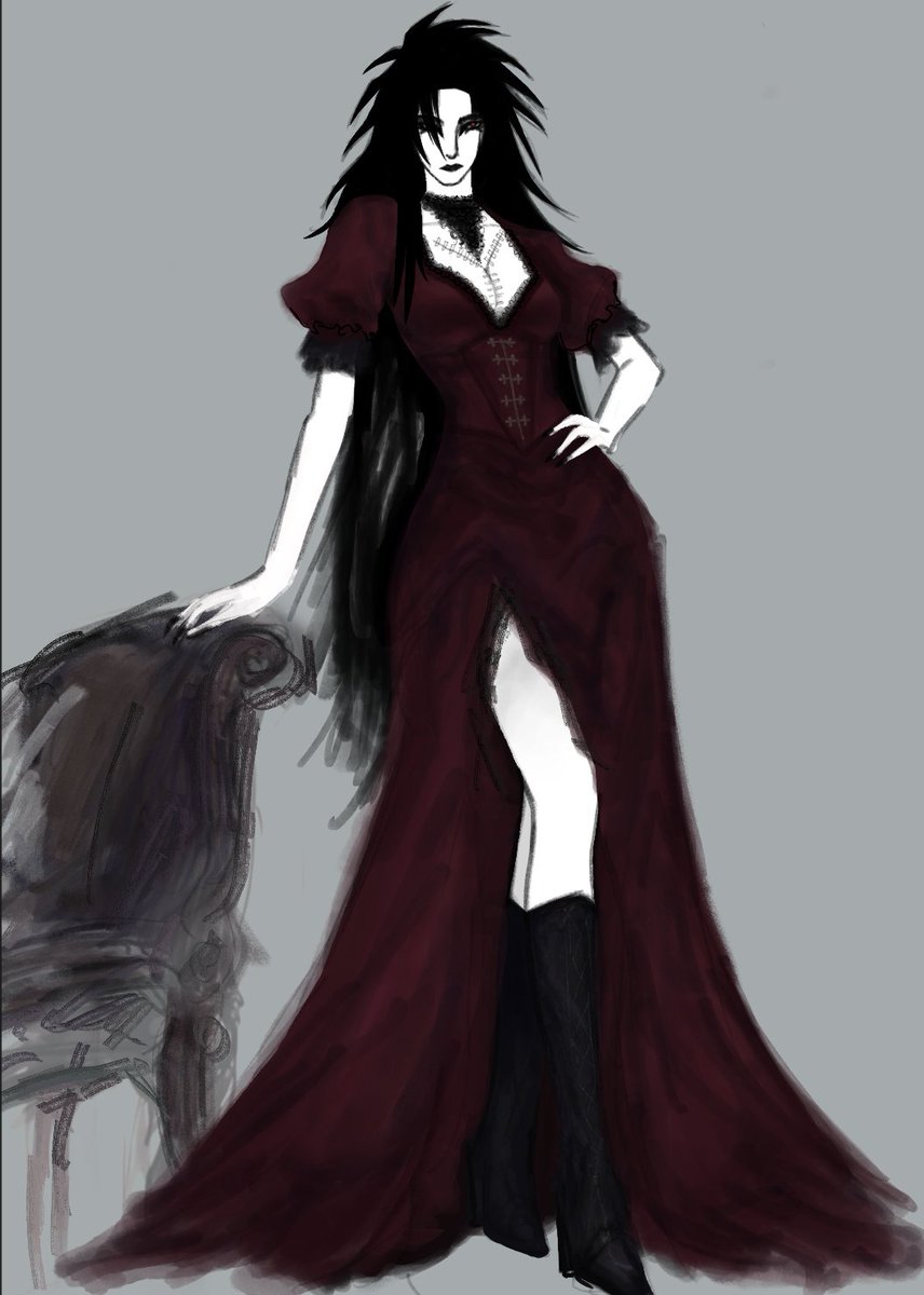 yingxingswife's tweet photo. i put vincent in a dress https://t.co/FNGrNqFgR2