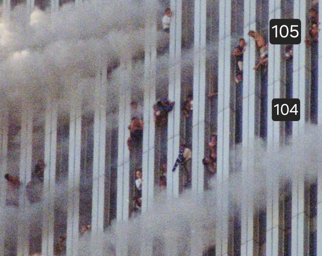 25YearsAgoLive's tweet photo. Cantor Fitzgerald, an American financial services firm whose offices occupied floors 101-105 of 1 World Trade Center (which were totally destroyed), announces that 658 of the company’s 960 employees (68.5% of the total workforce) are missing, which is a considerably-larger rate of casualty than any other company that occupied the World Trade Center. 

CEO Howard Lutnick visibly cries as he talks with reporters about the dead and missing.

Lutnick was late to work on the morning of rhe 11th, but he stood outside the North Tower looking for people from his company - but slowly, it dawned on him that nobody was coming. Nobody at all came from above the impact site.