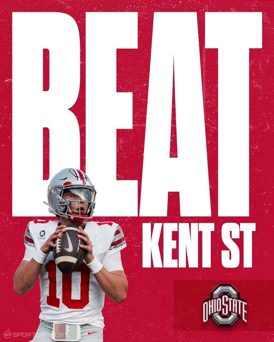 ShawnLindsay18's tweet photo. Touchdown Buckeyes!!!
Kent St.: 0
Ohio State: 21
O-H! #GoBucks #BuckeyeNation #BeatKentSt https://t.co/P1sJyhUK1q