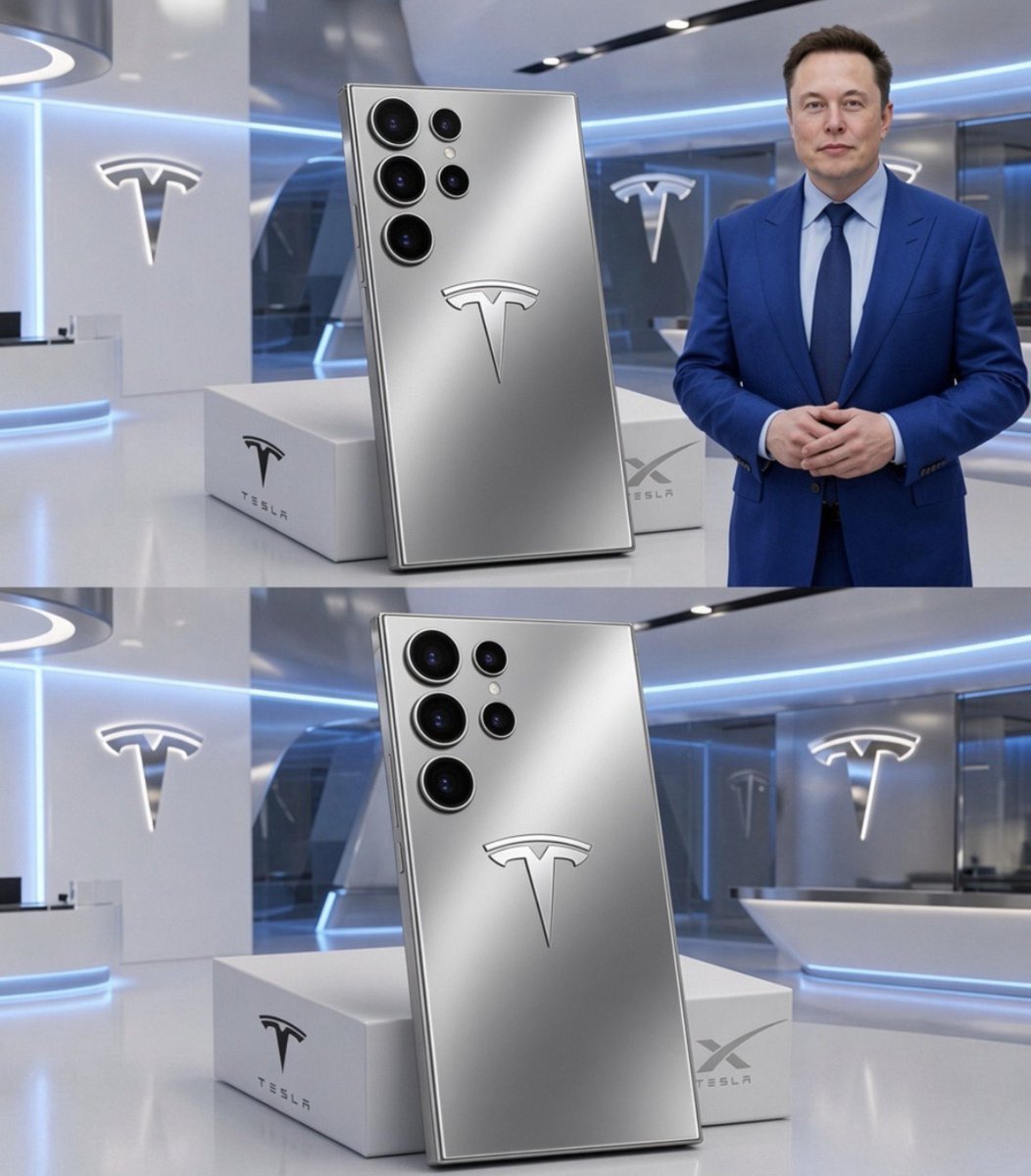 commentaryqm's tweet photo. QUICK POLL:

Elon Musk offers you a brand new Tesla Phone for FREE. Would you accept?

A) Yes

B) No https://t.co/8nAVJahFDx