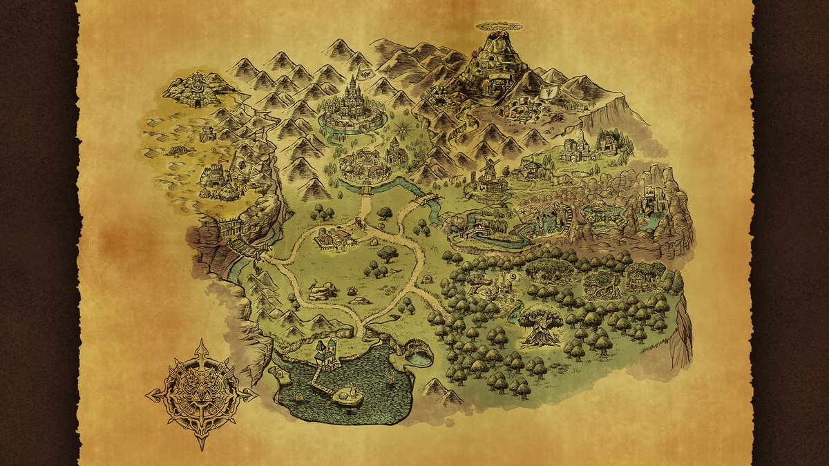 NintendoUK's tweet photo. Behold, Hyrule! https://t.co/zqsjKaANS6