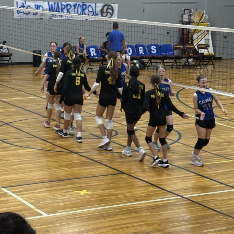SPLSPanthers's tweet photo. The 7/8 team played so well today against Calvary and took it to 3 sets. We are so proud of you girls a how hard you have worked and come together as a team!  We are proud of you!!! #volleyball #KCLAL https://t.co/eJrZ7qsHXN