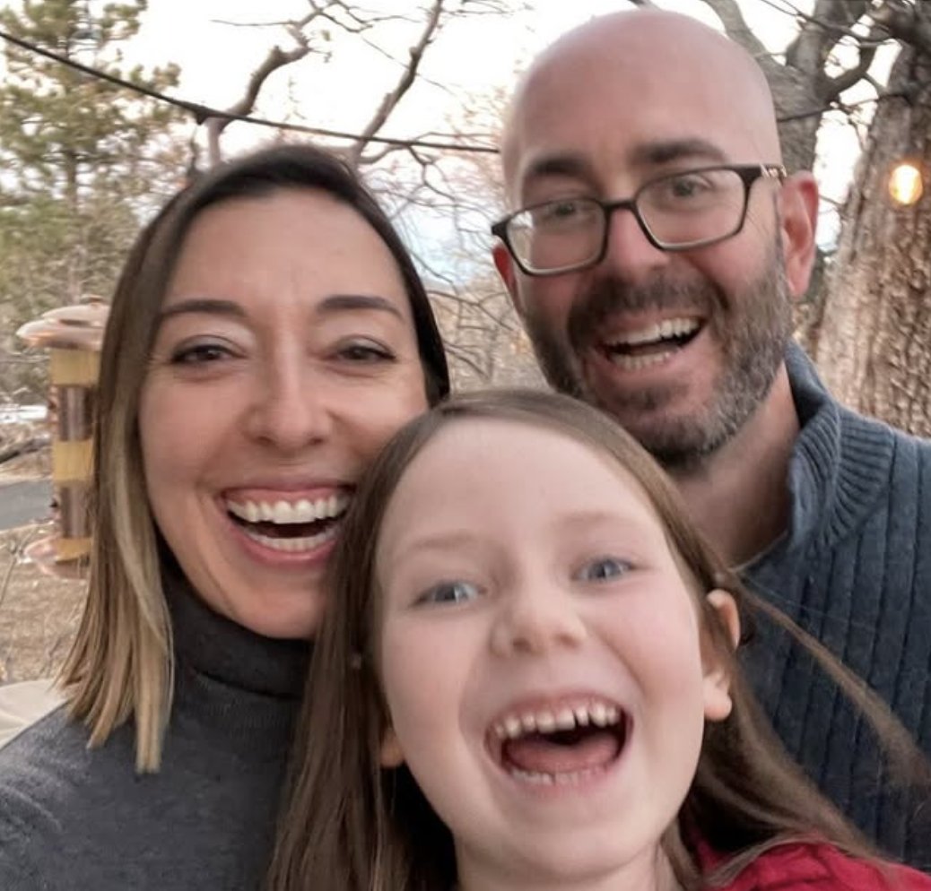 Dameshek's tweet photo. Thinking of my guy @BaldBryan...
Sharp as a tack, funny as balls, tough as nails fella turned mushy sweet by his girls Christie &amp; Tessa.
I'm so glad Tessa's had the time to get to know who her dad is &amp; that his world revolves her &amp; her mom. https://t.co/vFPc6DuIOq