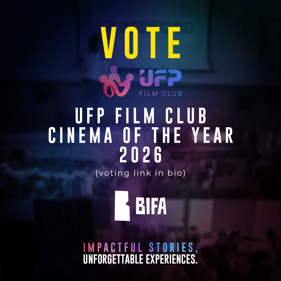 ufpfilmclub's tweet photo. We're championing independent films, world cinema and emerging filmmakers at UFP Film Club.
๐ Vote for us for Cinema of the Year 2026.
๐ณ๏ธ https://t.co/DO4Y28c5zcโ
๐
21 September 2026 is the deadline.
#UFPFilmClub #CommunityCinema https://t.co/rlIztsus98