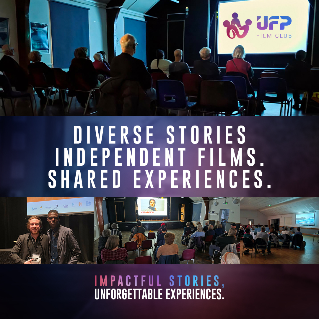 ufpfilmclub's tweet photo. We're championing independent films, world cinema and emerging filmmakers at UFP Film Club.
๐ Vote for us for Cinema of the Year 2026.
๐ณ๏ธ https://t.co/DO4Y28c5zcโ
๐
21 September 2026 is the deadline.
#UFPFilmClub #CommunityCinema https://t.co/rlIztsus98