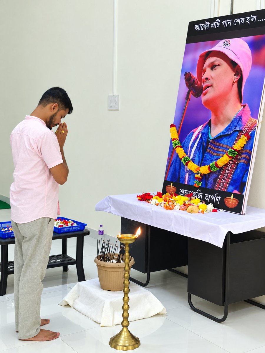 anilTalukdr's tweet photo. Legend Never Die.
Miss You Zubeen Da. https://t.co/Y4jdwOBEkU