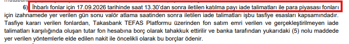 CagriB26816's tweet photo. Ben #thf fonuma 16.09 09:00'da satış verdim. Hem #mkk'da PBLK şeklinde hem de aracı kurumumda gözükmektedir. Tasfiyeye kalmadım ve öncelikli alacaklıyım. Paramı alsam bile, 17.09 13:30'dan önce satış verip satışları iptal olan kişiler için BU HAKSIZLIK KARŞISINDA SUSMAYACAĞIM! https://t.co/irOWzpZUE1