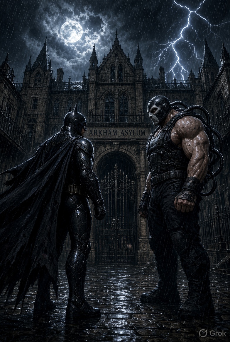 _ScreenObsessed's tweet photo. @WBHomeEnt @JamesGunn @Batman @urfavbatman @TheBatHome #Scarecrow #Bane #Croc #Ivy #Freeze #TwoFace #Riddler
And finally… #Joker
The twist? Arkham's management has been covering up illegal drug testing on inmates, and the breakout was deliberately orchestrated as a distraction.
Tell me this wouldn't be insane 😭
@Batman_GothamBW https://t.co/VUygib37EU