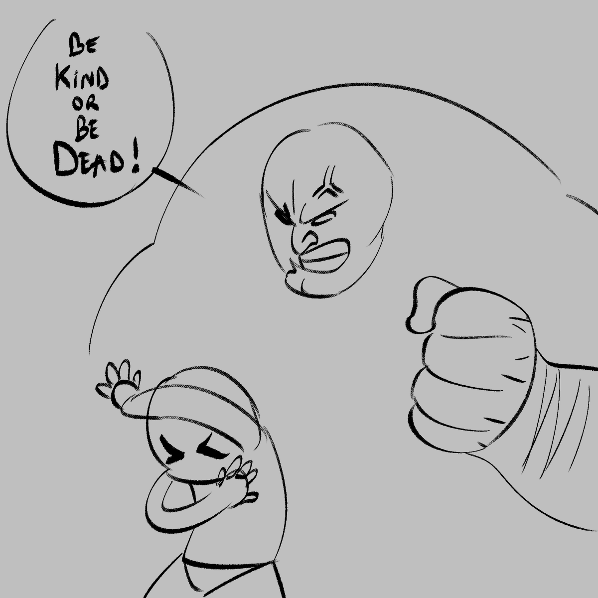 T0C1546's tweet photo. @NFlipnote Threaten them. https://t.co/mbGH6Fqrfw