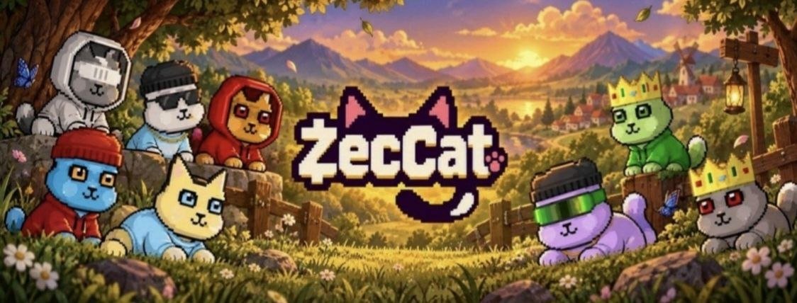 shahrianazim6's tweet photo. ZecCat × @shahrianazim6
I am giving away 5 GTD 10 WL spots for @Zeccatnft 👀

ZecCat is a Zcash-native NFT marketplace & launchpad built around non-custodial NFT trading.

To enter:

• Follow @Zeccatnft + @shahrianazim6
• Like + repost this post

GTD spots for selected winners 🐱

Giveaway ends within 24 hours
Good luck everyone 🫡