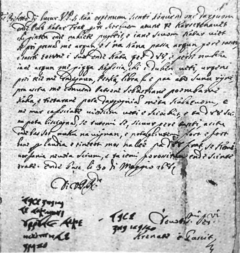 accursedardan's tweet photo. Letter from the Elders of Gashi (1689). https://t.co/brKyCJ7JCL