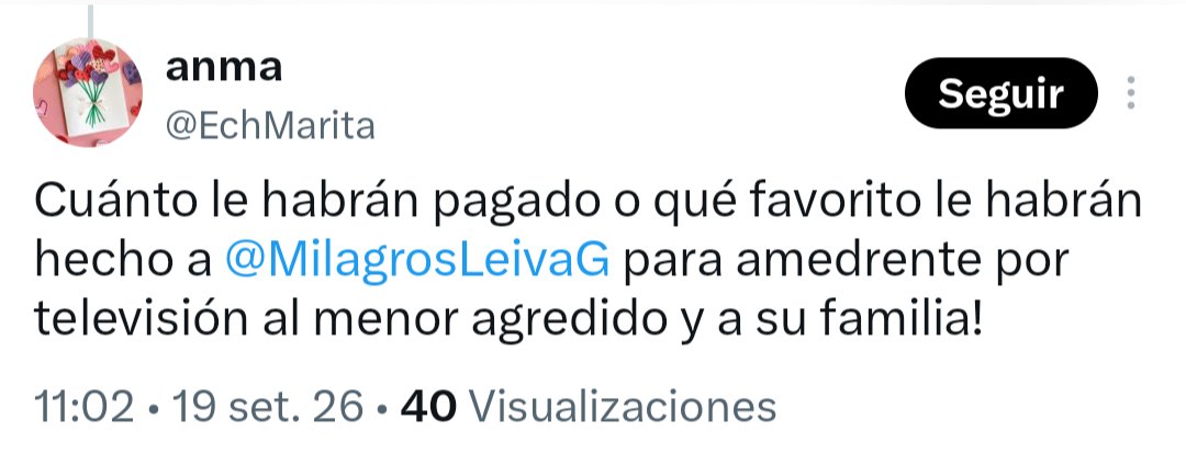LaSalitadelSin's tweet photo. Cada vez más opiniones que afirman que lo que ha hecho Milagros Leiva NO FUE UN ERROR y que existiría un acto deliberado al mencionar a la víctima del Liceo Naval 🧐 https://t.co/djdn2ugmGd