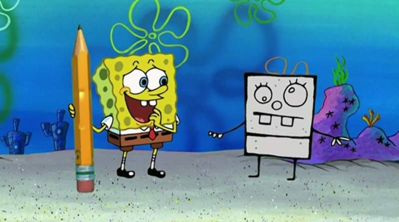Hendy_doesart's tweet photo. DoodleBob in Modern SpongeBob Style https://t.co/gTwRIL22xg