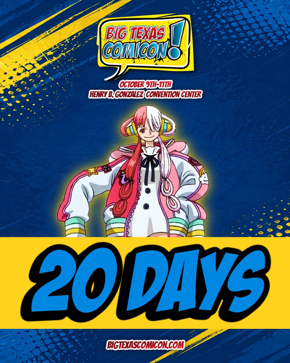 bigtexcon's tweet photo. 20 DAYS UNTIL BIG TEXAS COMICON 2026!

Meet voice acting superstar AmaLee all 3 days Friday-Sunday!

Autographs and selfies/phone photos (depending on guest) are sold at each table.

Check the guest list at https://t.co/pEXKNPZU80

TICKETS
https://t.co/od2IFti4ej https://t.co/9inR7Hpoe0
