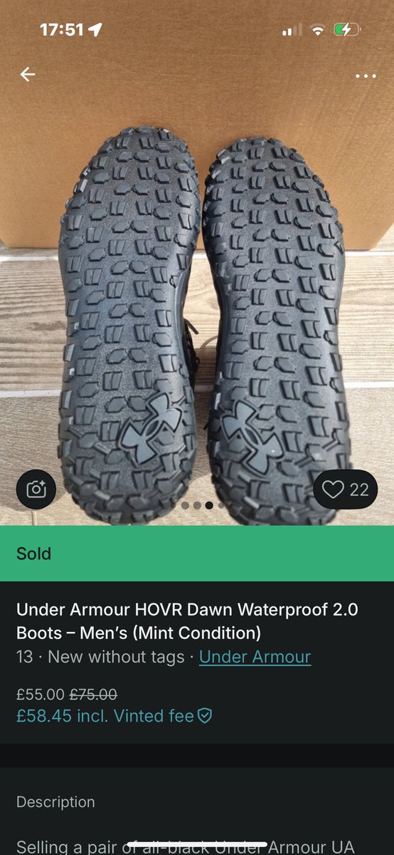 Rapuluuuu's tweet photo. Ordered these wonderful pair of boots now evri has misplaced it 😔 https://t.co/jtM7xY1cEg