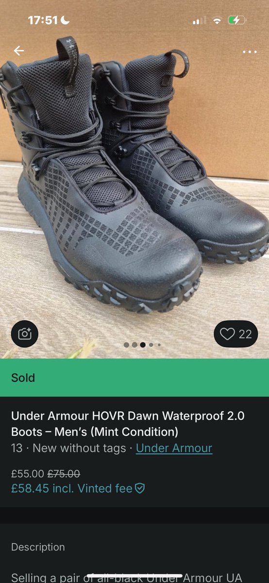 Rapuluuuu's tweet photo. Ordered these wonderful pair of boots now evri has misplaced it 😔 https://t.co/jtM7xY1cEg