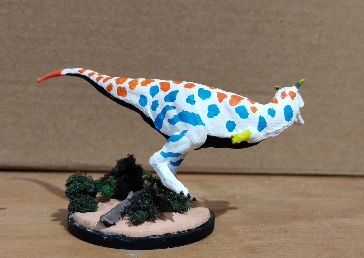EykaMimic's tweet photo. Carnotaurus sastrei - Eiwy Fley version
En cuanto supe que el Carnotaurus era su dino favorito, sabía que tenía que dárselo en la Animole ✨
Espero haberle hecho llegar a mi Kamioshi lo mucho que la quiero 💚
#KPXRevolt #Artsiwy #EiwyFley https://t.co/uzS4gDD9oP