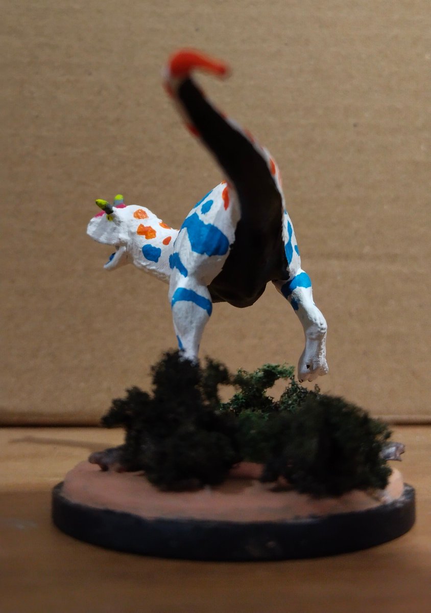 EykaMimic's tweet photo. Carnotaurus sastrei - Eiwy Fley version
En cuanto supe que el Carnotaurus era su dino favorito, sabía que tenía que dárselo en la Animole ✨
Espero haberle hecho llegar a mi Kamioshi lo mucho que la quiero 💚
#KPXRevolt #Artsiwy #EiwyFley https://t.co/uzS4gDD9oP