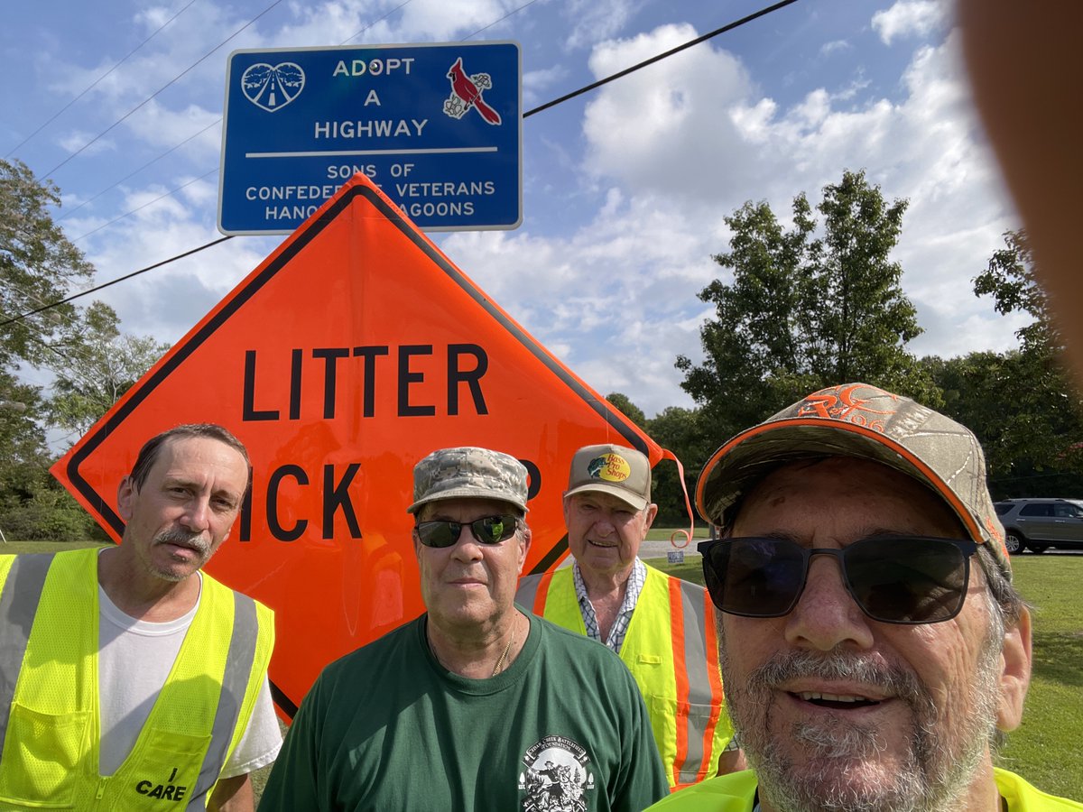 HanoverDragoons's tweet photo. Today, we completed our second Adopt-a-Highway roadside cleanup of the year. One of the owners of Hanover Country Store saw us in action and generously provided everyone with a free breakfast sandwich. We hope all Hanover County residents will support this local business.  They are wonderful people.