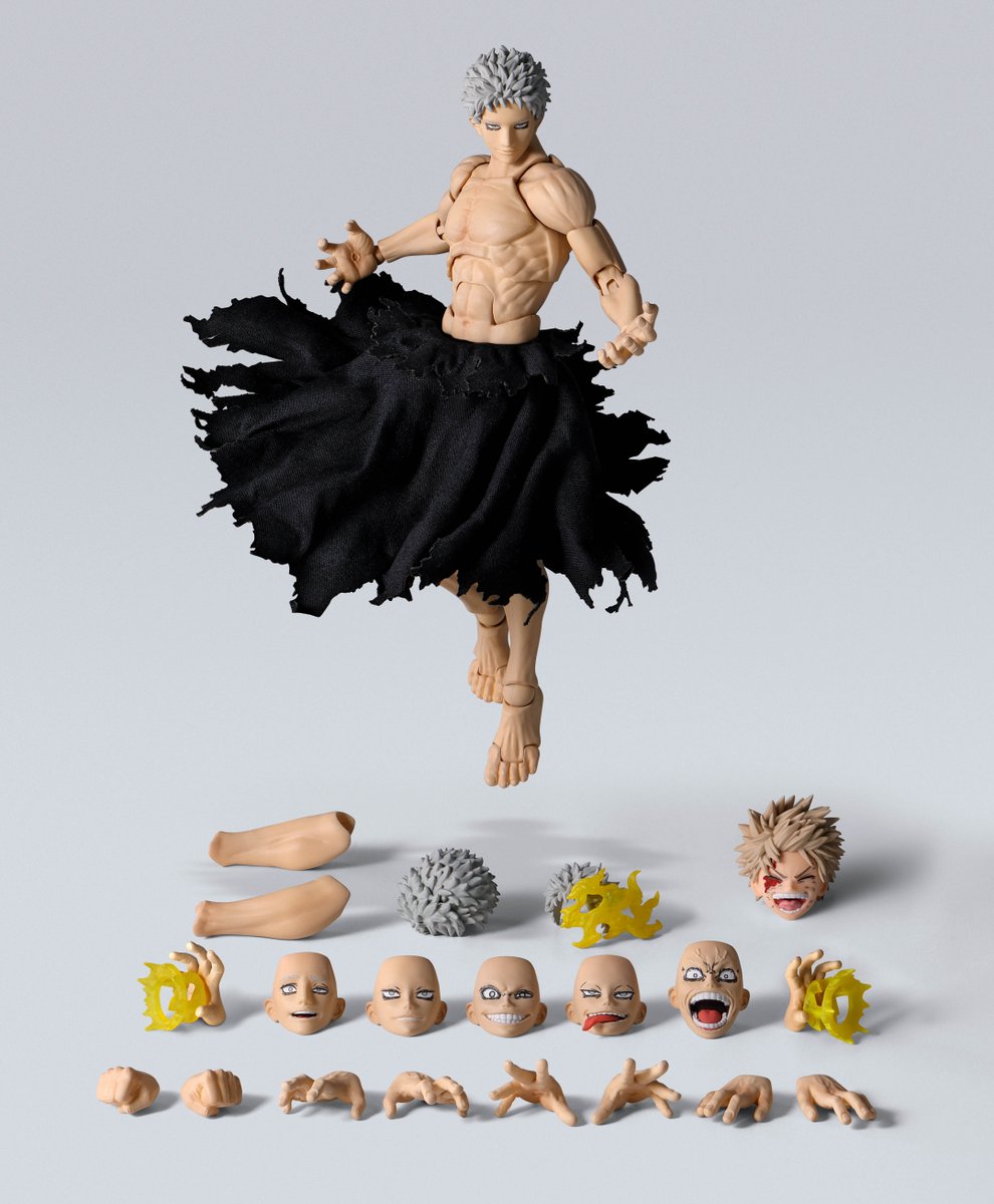 TamashiiNations's tweet photo. S.H.Figuarts All for One -Final Battle set- 
Estimated Release Date: May 2027

Includes effect parts that recreate his 'quirks' from the final battle &amp; head parts usable with "S.H.Figuarts Katsuki Bakugo -The Beginning-"(sold separately) https://t.co/b2NLmEjRAC