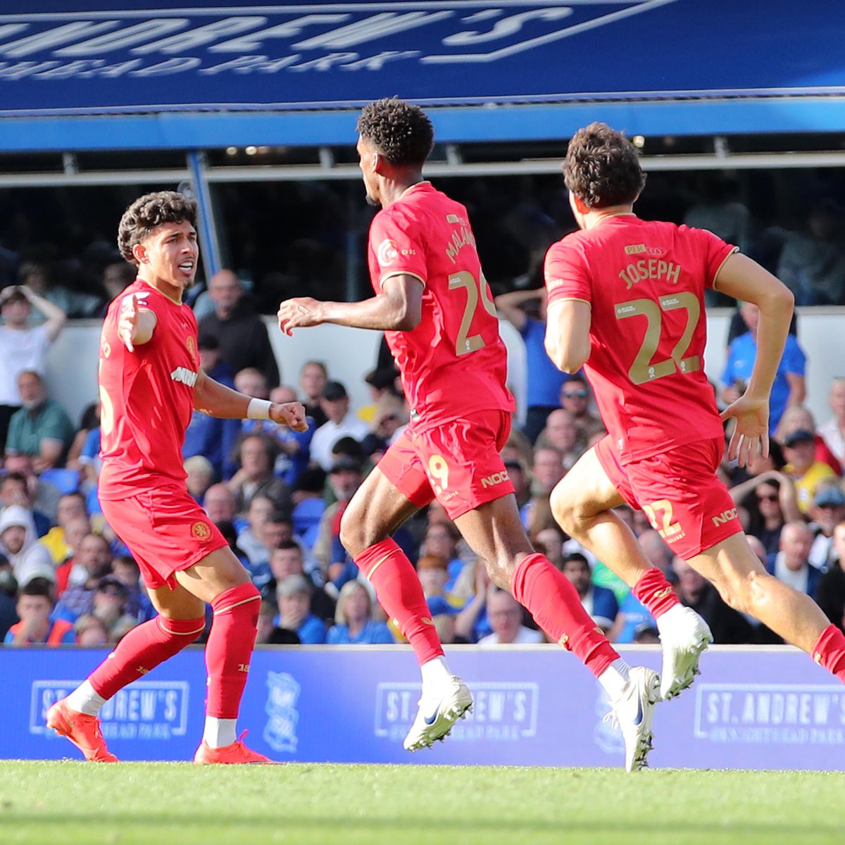 Boro's tweet photo. Congrats on your first Boro goals, lads 👏 https://t.co/O2bFBKNE5t