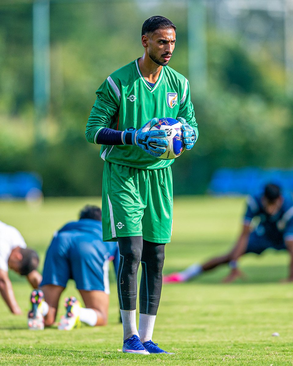 IndianFootball's tweet photo. Keeping the intensity high. 💪🏻

#BlueTigers #IndianFootball https://t.co/87zqJuC0eu