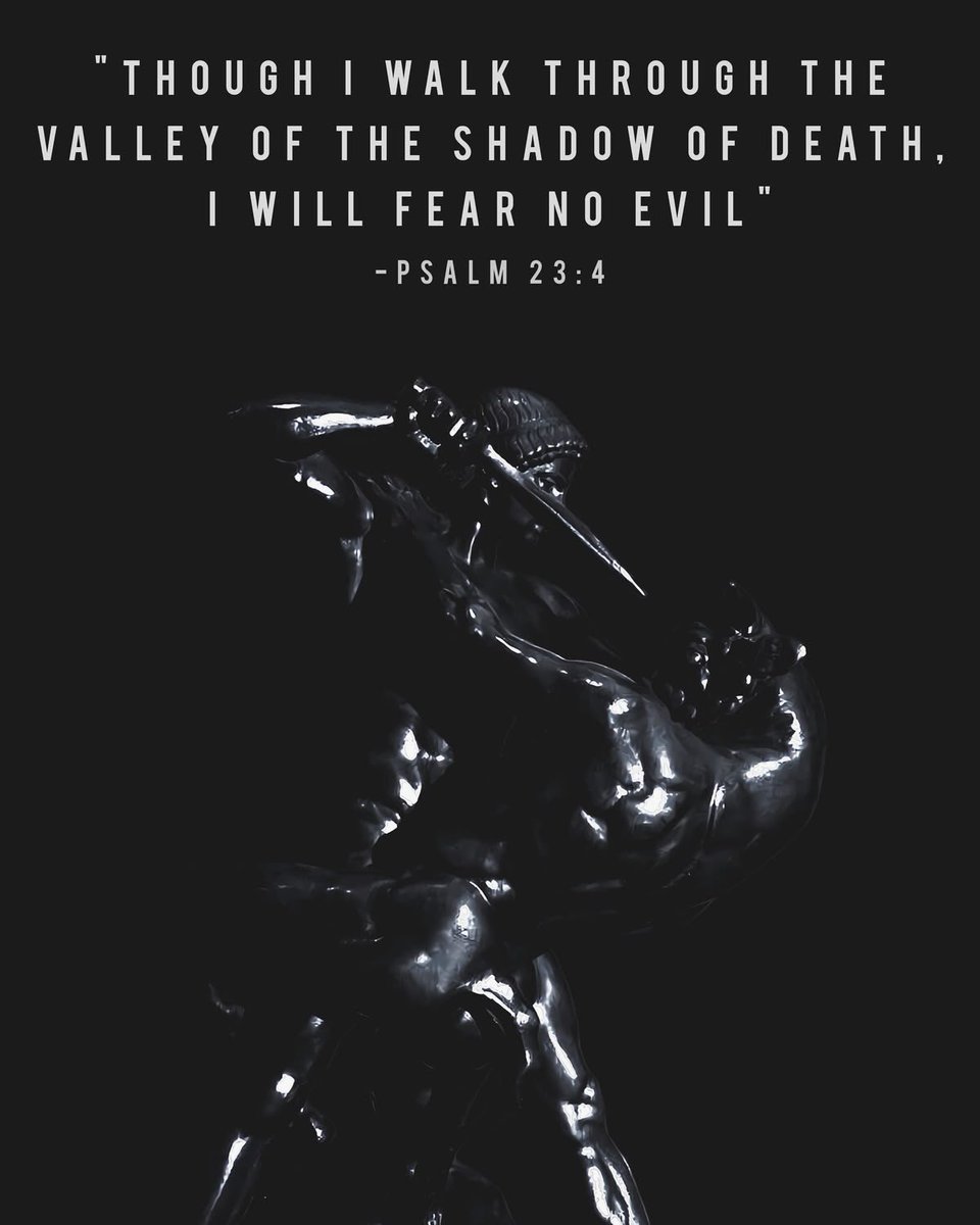 Aestheticswallz's tweet photo. Psalm 23:4 https://t.co/IHRNv1rMCm
