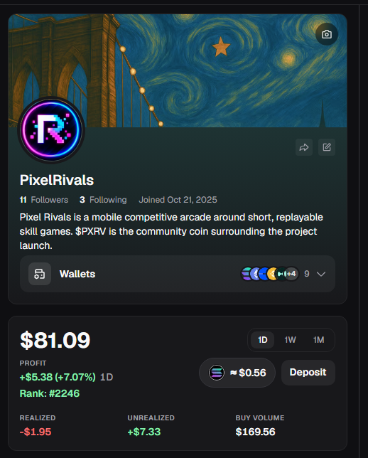 PixelRivalsPVP's tweet photo. @LuqWeb3 $PXRV is the obvious choice #PixelRivals https://t.co/NqA42hXXyo