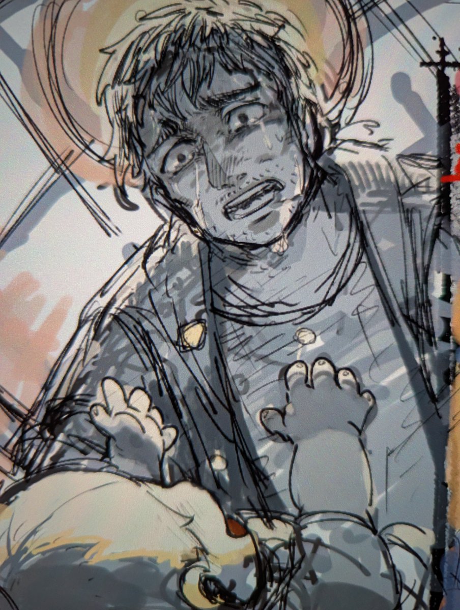 aiueouou730's tweet photo. あと若ロッカクさんに心の棒が熱り立って仕方がなかった時に描き殴っていたのも置いておきます。ほ庭には可哀想可愛い枠が多過ぎる！！！！！！！！！ https://t.co/DnIfidvri1