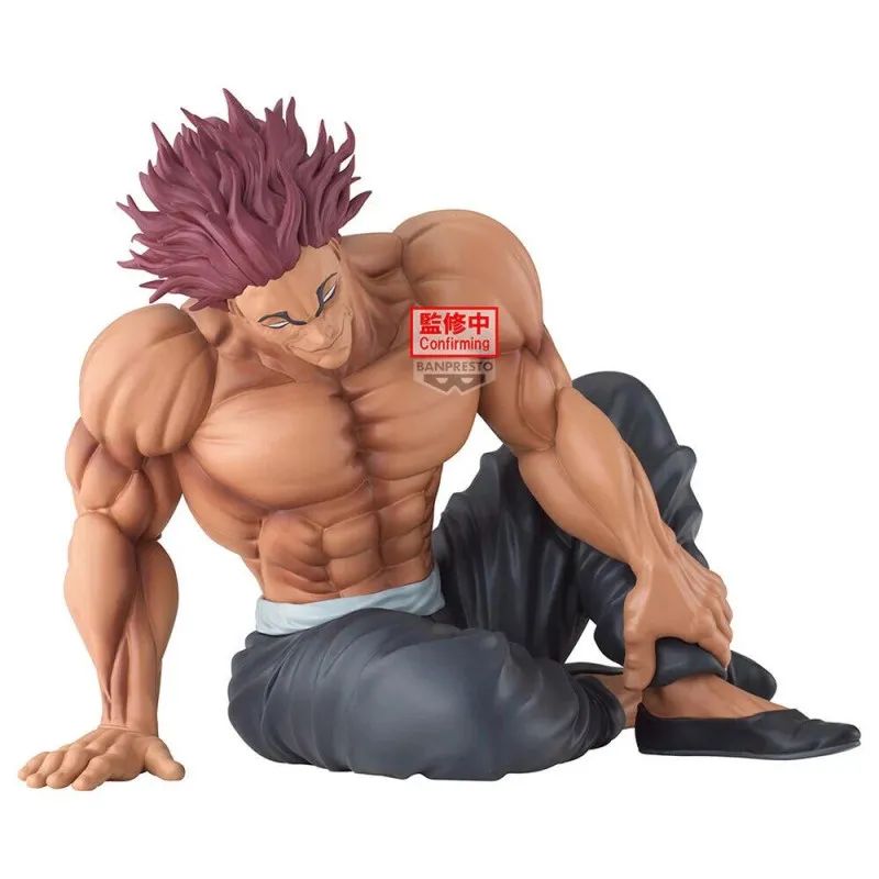 DeriveFigurine's tweet photo. Yujiro Hanma passe en Figura, assis au sol, torse nu et musculature monstrueuse, avec toute l’aura de « créature la plus forte du monde » dans Baki 👹

La figurine Banpresto de 12 cm est disponible en précommande.

➡️ https://t.co/4HLixIYkcm https://t.co/STCsQjA83x