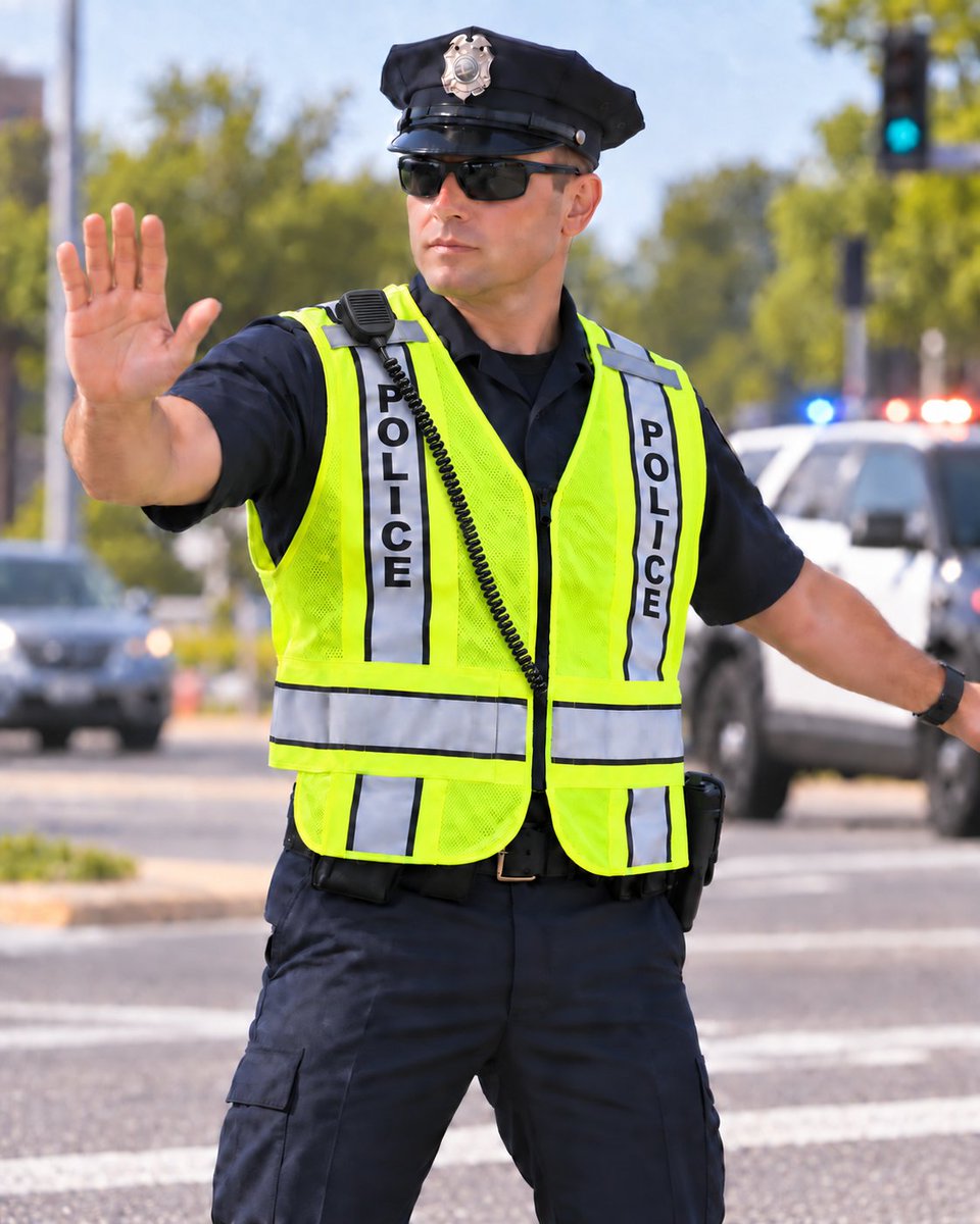 CopQuest's tweet photo. BE SEEN. BE IDENTIFIED. 🚨

CopQuest traffic safety vests are available with POLICE, SHERIFF, FIRE, EMS, SECURITY and other public-safety markings—plus CUSTOM MARKINGS for your agency, unit or team.

Shop: https://t.co/n6maJeuUcR https://t.co/cryhY9nwSf