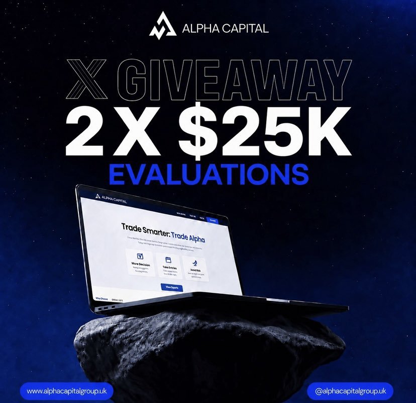 PsychoFFX90's tweet photo. Giveaway 🎁 

✅ Follow @AlphaCapitalUK , @PsychoFFX90 &amp; @martinfxtrade 
✅ Like, repost &amp; engage with the quoted post
✅ Tag 3 friends
✅ Join my Telegram: https://t.co/pKWoK1dV7L
✅ Sign up using my link: https://t.co/zpsmhwrMrp https://t.co/mSQU6sl5WW