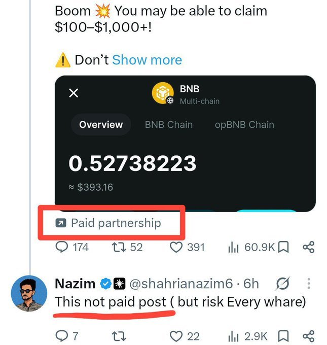 bitcatnabil's tweet photo. Don’t believe everything.
Everyone is playing for their own gain.

They shill these launched so you put your money in.
Project wins. They get paid. You lose.
Those KOLs you like are just selling you bags.
Your money goes in. They get rewarded. You stay empty.

They tell you to create.
You send your money.
They get paid. Project happy. You get zero.
