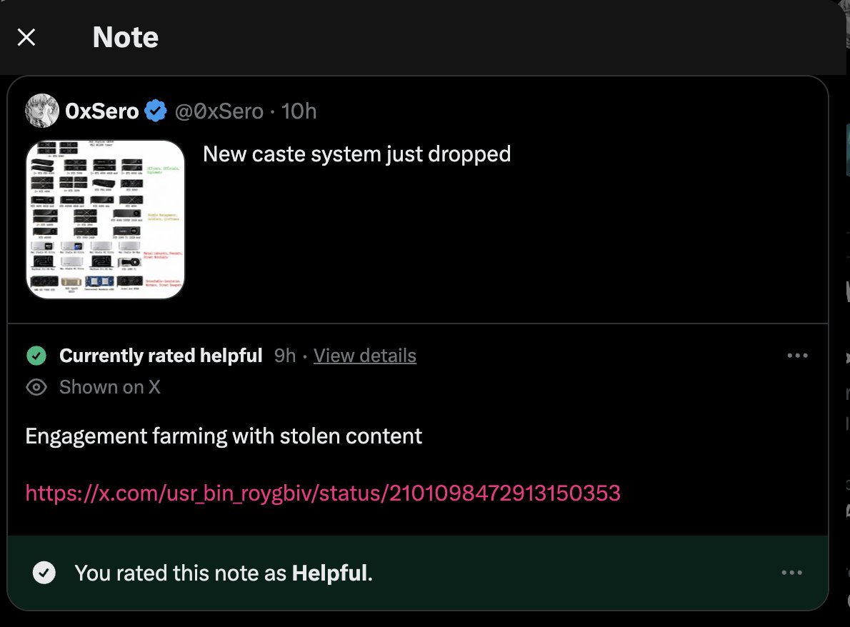 portrays's tweet photo. @OlympicDrankz @0xSero @usr_bin_roygbiv helpful imo, stealing @usr_bin_roygbiv's oc then attributing it in a reply is scummy https://t.co/GZMHLrlgJB