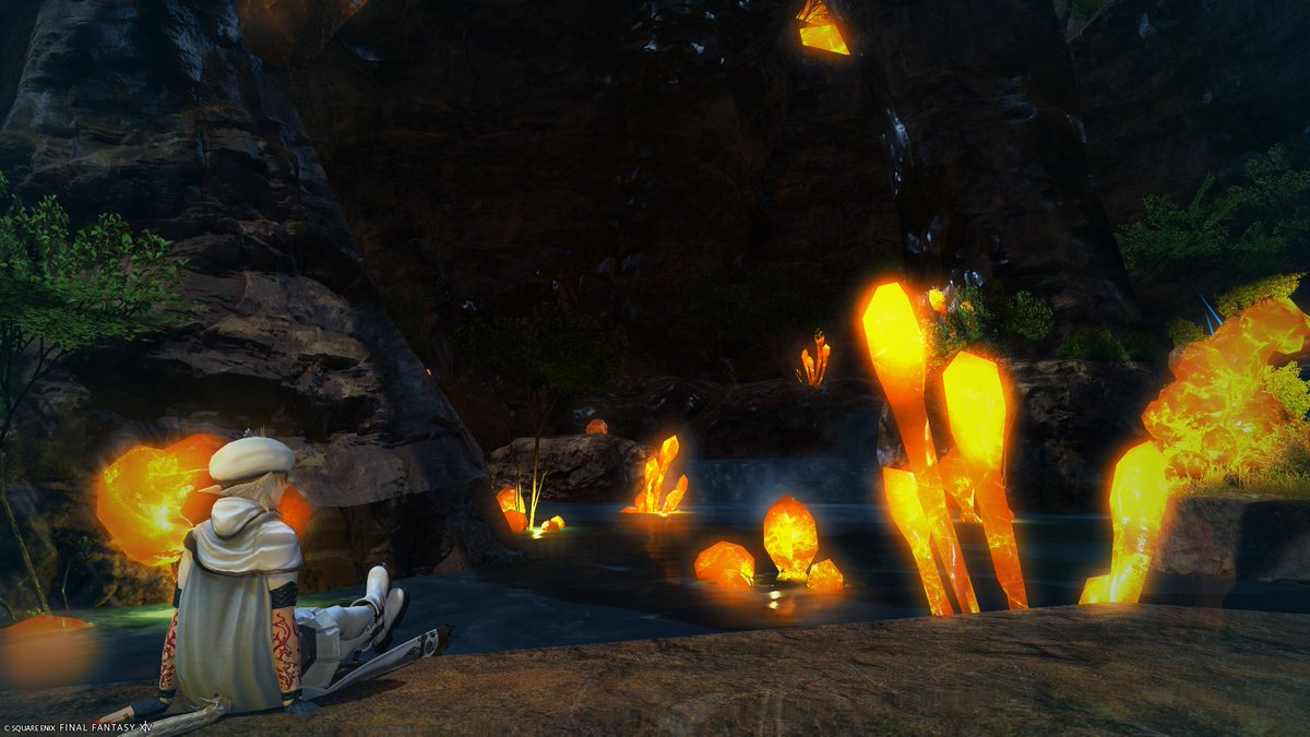 KeshiLemo's tweet photo. ちょっと休憩📷
オレンジ色の光がいい感じ☺️
#FF14 https://t.co/QgkFXx9Wy1