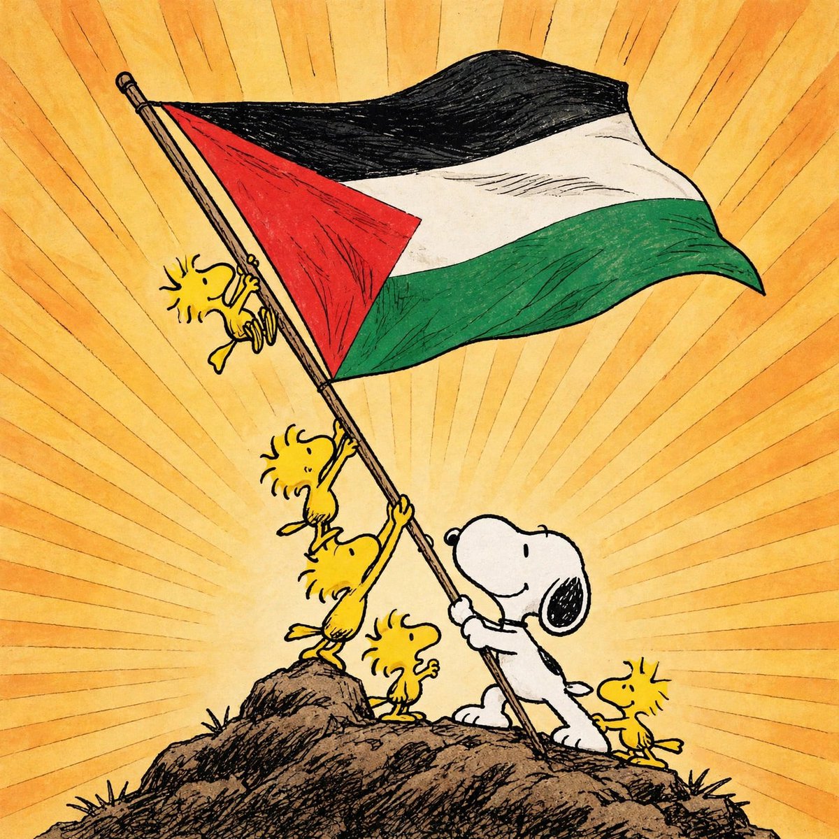snoopy1060605's tweet photo. Don't stop talking about Palestine ، https://t.co/A7fTqTAUl3