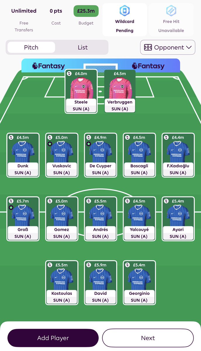 Dale_S_R's tweet photo. First look at WC6 👌🏻

#FPL https://t.co/zVAeswN2cG
